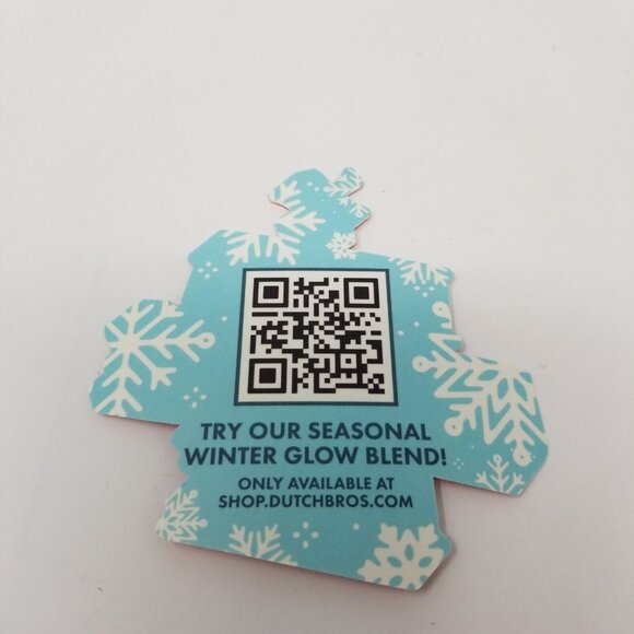 Dutch Bros November 2022 It’s A Radical Life Sticker Red Winter Windmill - Picture 3 of 6